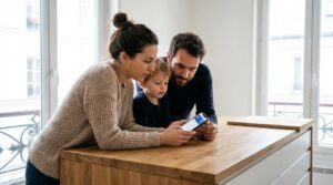 Consultation du calendrier des versements CAF sur smartphone